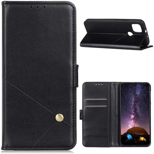 Motorola Moto G9 Power Hoesje Wallet Book Case Zwart afbeelding 4