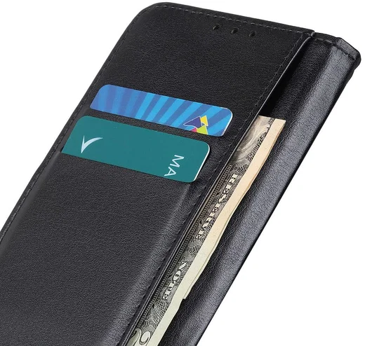 Motorola Moto G9 Power Hoesje Wallet Book Case Zwart afbeelding 3