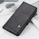 Motorola Moto G9 Power Hoesje Wallet Book Case Zwart afbeelding 2