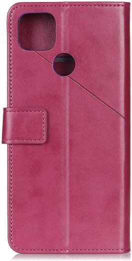 Motorola Moto G9 Power Hoesje Wallet Book Case Rood afbeelding 5