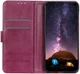 Motorola Moto G9 Power Hoesje Wallet Book Case Rood afbeelding 1