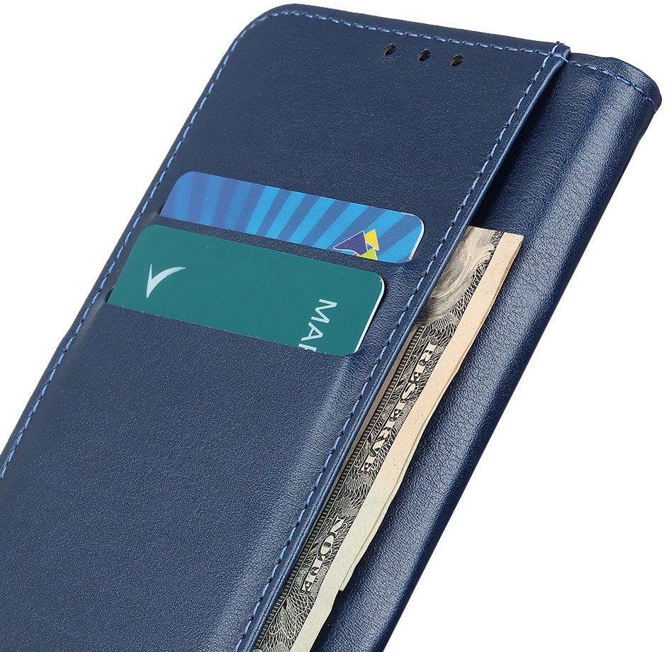 Motorola Moto G9 Power Hoesje Wallet Book Case Blauw afbeelding 3