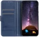 Motorola Moto G9 Power Hoesje Wallet Book Case Blauw afbeelding 1