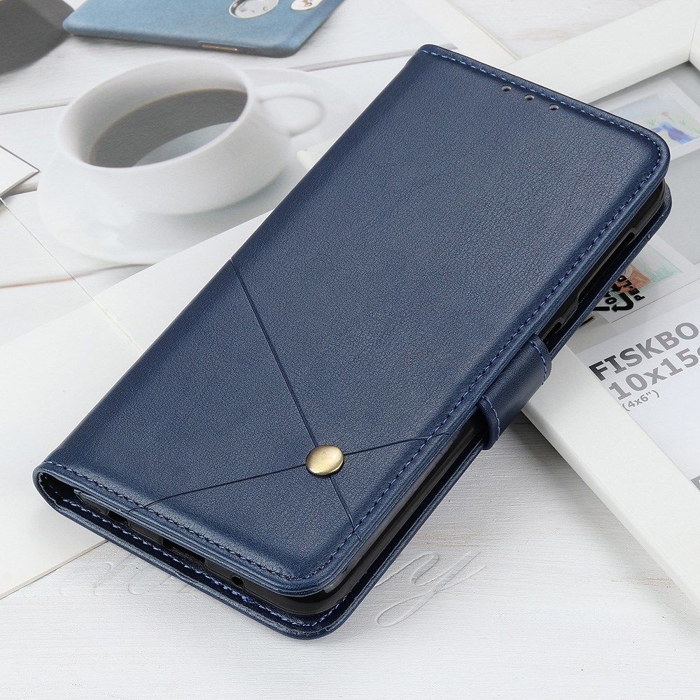 Motorola Moto G9 Power Hoesje Wallet Book Case Blauw afbeelding 2