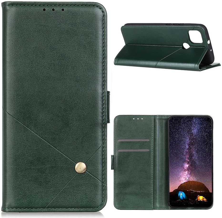 Motorola Moto G9 Power Hoesje Wallet Book Case Groen afbeelding 4