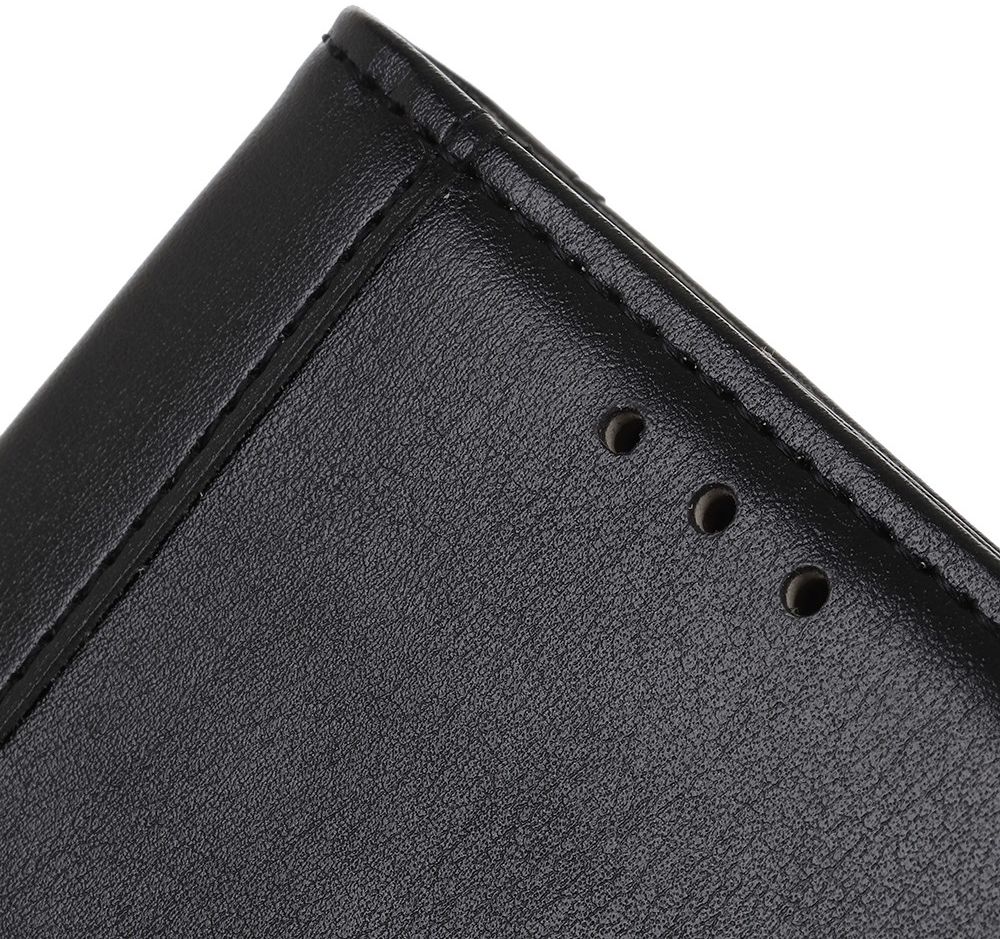 Motorola Moto G 5G (2020) Hoesje Portemonnee Kunstleer Book Case Zwart afbeelding 10
