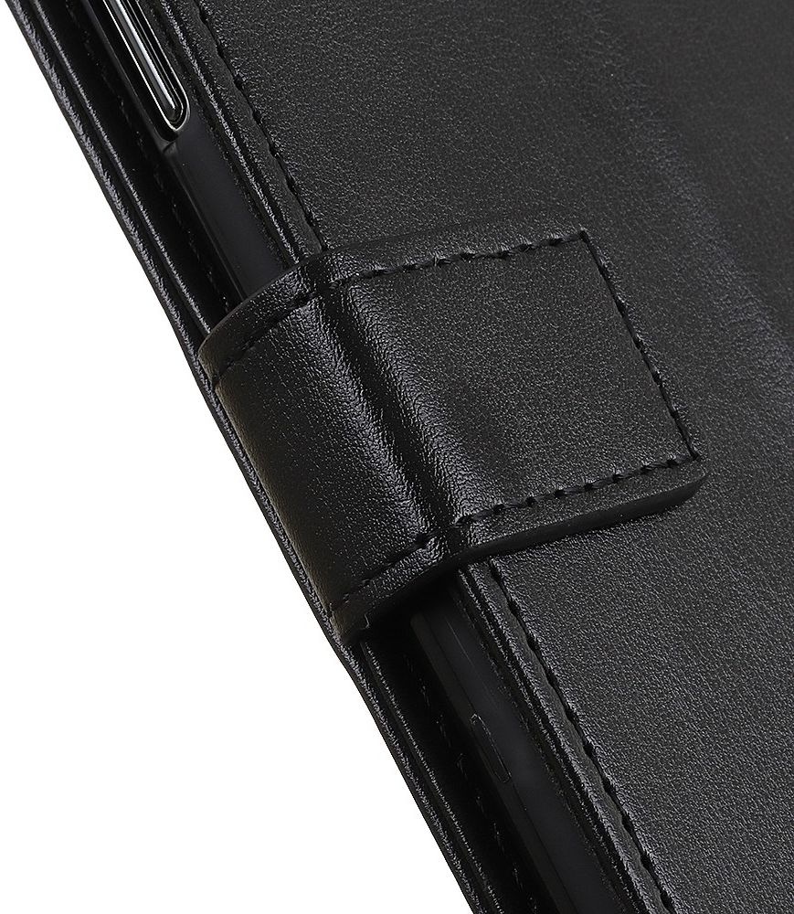 Motorola Moto G 5G (2020) Hoesje Portemonnee Kunstleer Book Case Zwart afbeelding 11