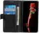 Motorola Moto G 5G (2020) Hoesje Portemonnee Kunstleer Book Case Zwart afbeelding 1