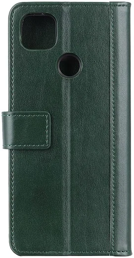 Motorola Moto G 5G (2020) Hoesje Portemonnee Kunstleer Book Case Groen afbeelding 7