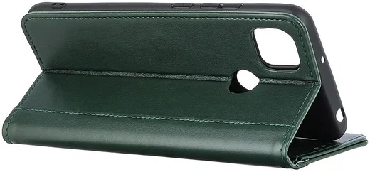 Motorola Moto G 5G (2020) Hoesje Portemonnee Kunstleer Book Case Groen afbeelding 8