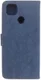 Motorola Moto G 5G (2020) Hoesje Portemonnee met Drukknoop Sluiting Blauw afbeelding 8