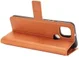 Motorola Moto G9 Power Portemonnee Bookcase Hoesje Oranje afbeelding 6