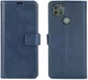 Motorola Moto G9 Power Portemonnee Bookcase Hoesje Blauw afbeelding 2