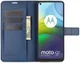 Motorola Moto G9 Power Portemonnee Bookcase Hoesje Blauw afbeelding 5