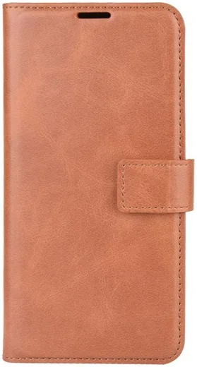 Motorola Moto G9 Power Portemonnee Bookcase Hoesje Lichtbruin afbeelding 3