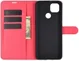Motorola Moto G9 Power Hoesje Portemonnee Book Case Rood afbeelding 5