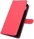 Motorola Moto G9 Power Hoesje Portemonnee Book Case Rood afbeelding 2