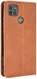 Motorola Moto G9 Power Hoesje Vintage Portemonnee Book Case Bruin afbeelding 4