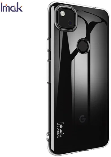 IMAK UX-5 Series Google Pixel 4A Hoesje Flexibel Dun TPU Transparant afbeelding 4