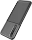 Realme X50 Hoesje Siliconen Carbon TPU Back Cover Zwart afbeelding 10