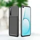Realme X50 Hoesje Siliconen Carbon TPU Back Cover Zwart afbeelding 2