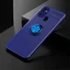 OnePlus Nord N100 Hoesje Metalen Magnetische Ring Kickstand Blauw afbeelding 2