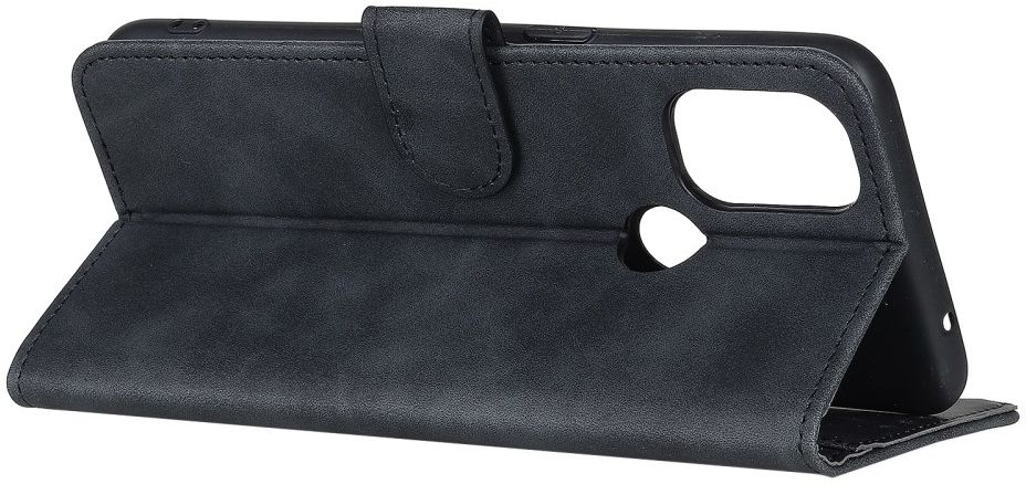 KHAZNEH OnePlus Nord N10 Hoesje Retro Wallet Book Case Zwart afbeelding 6