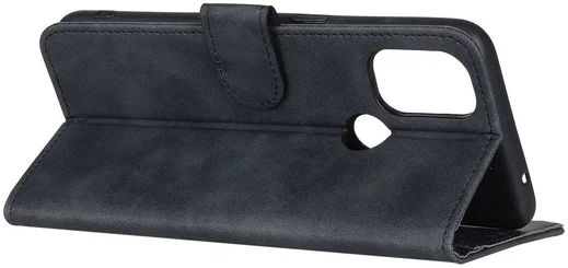 KHAZNEH OnePlus Nord N10 Hoesje Retro Wallet Book Case Zwart afbeelding 6