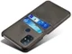 OnePlus Nord N10 Hoesje Back Cover met Kaarthouder Zwart afbeelding 2