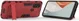 OnePlus Nord N100 Hoesje Shock Proof Back Cover Met Kickstand Rood afbeelding 3