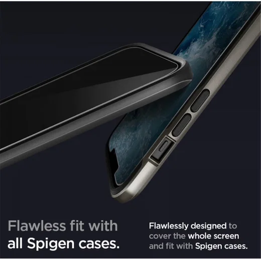Spigen Glas.tR Apple iPhone 12 / 12 Pro Privacy Glass Screen Protector afbeelding 6