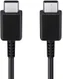 Originele Samsung USB-C naar USB-C Kabel 1.0 Meter Zwart afbeelding 2