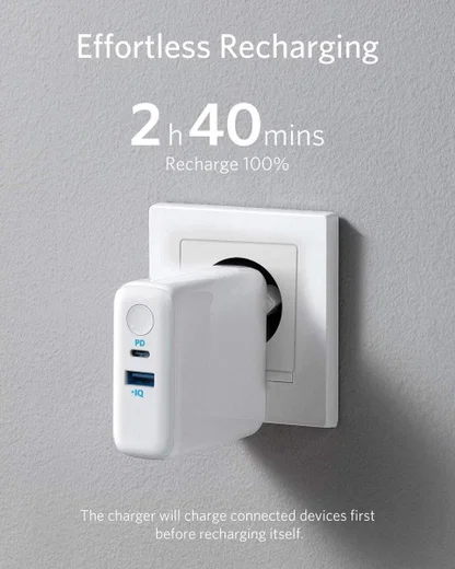 Anker PowerCore III Fusion 2-in-1 Powerbank 5.000 mAh en 30W Snellader afbeelding 8