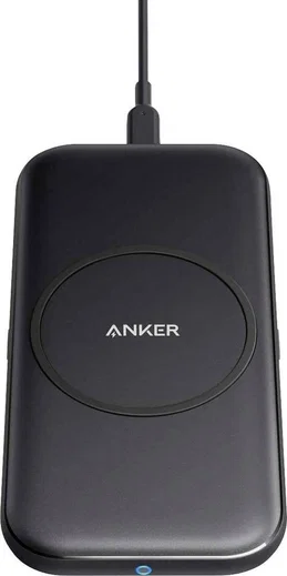 Anker PowerWave Pad (10W) Draadloze Oplader Non-Slip Oplaadpad Zwart afbeelding 1