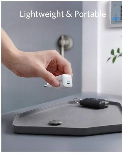 Anker PowerPort 3 18W USB-C Lader Wit afbeelding 3