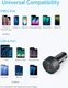 Anker PowerDrive Auto Lader 18W USB-C + 15W USB-A Zwart afbeelding 12