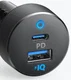 Anker PowerDrive Auto Lader 18W USB-C + 15W USB-A Zwart afbeelding 3