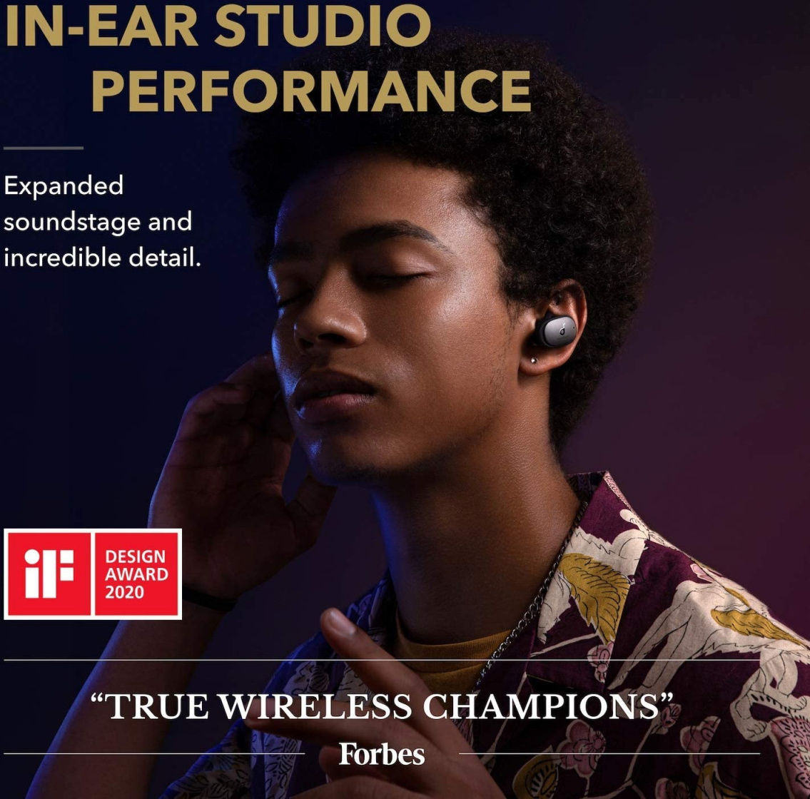 Anker Soundcore Liberty 2 Pro Draadloze Bluetooth Oordopjes Zwart afbeelding 11