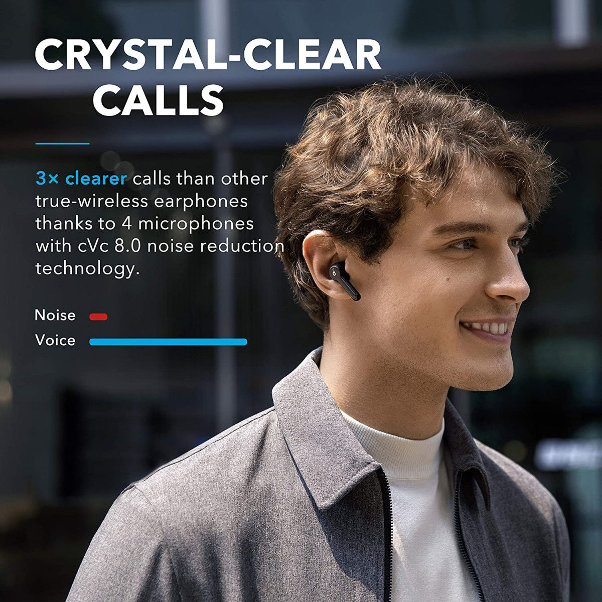 Anker Soundcore Liberty Air 2 Draadloze Bluetooth Oordopjes Wit afbeelding 7