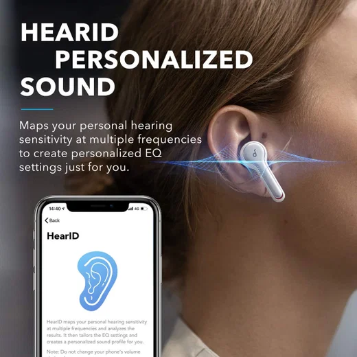 Anker Soundcore Liberty Air 2 Draadloze Bluetooth Oordopjes Wit afbeelding 8