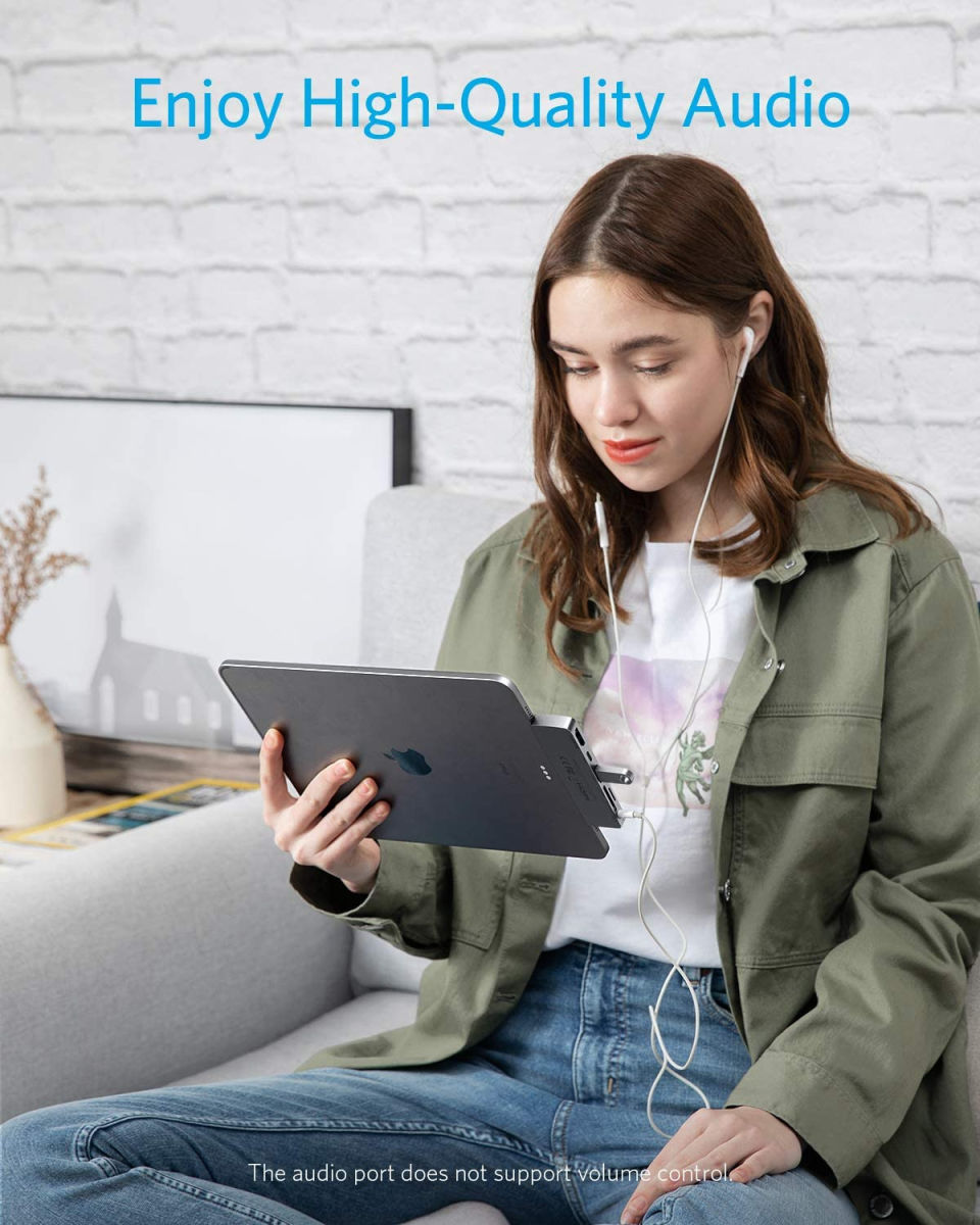 Anker PowerExpand Direct 6-in-1 USB-C Media Hub voor iPad Pro afbeelding 6