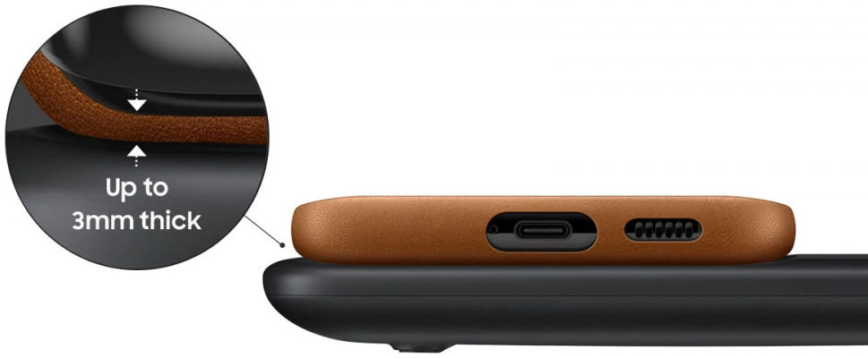 Originele Samsung Wireless Charger met Adapter Telefoon en Watch Zwart afbeelding 5