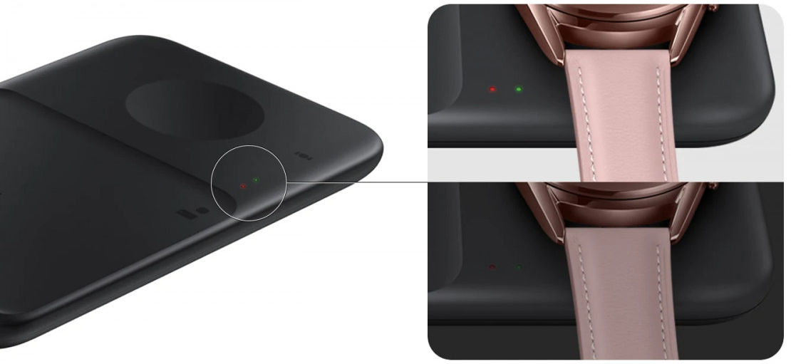 Originele Samsung Wireless Charger met Adapter Telefoon en Watch Zwart afbeelding 6