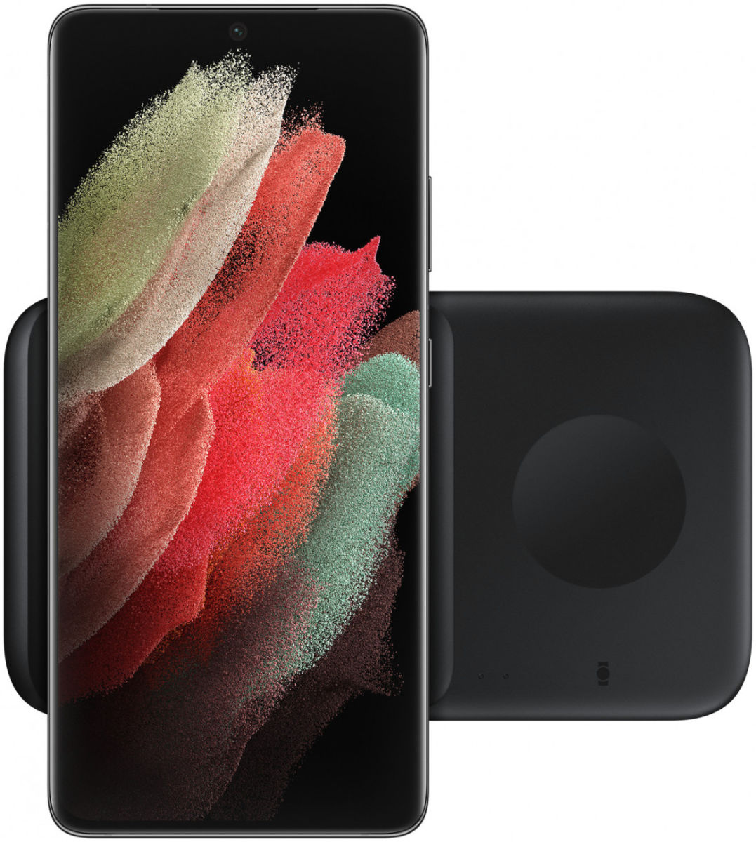 Originele Samsung Wireless Charger met Adapter Telefoon en Watch Zwart afbeelding 4
