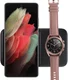 Originele Samsung Wireless Charger met Adapter Telefoon en Watch Zwart afbeelding 1