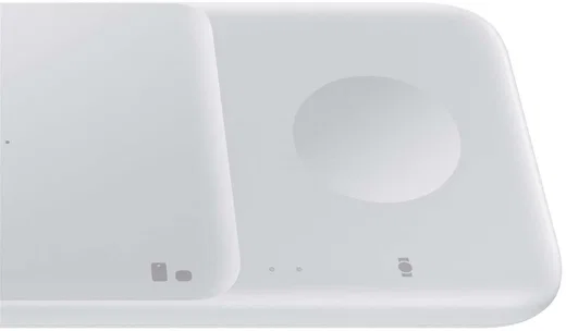 Originele Samsung Wireless Charger Duo Pad Smartphone/Buds/Watch Wit afbeelding 3
