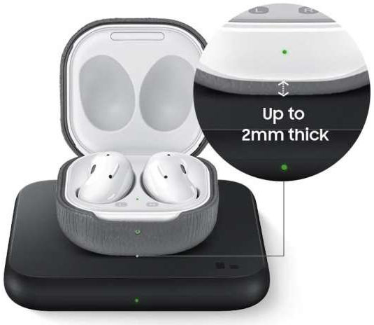 Originele Samsung Wireless Charger Pad Fast Charge 9W + Adapter Zwart afbeelding 5