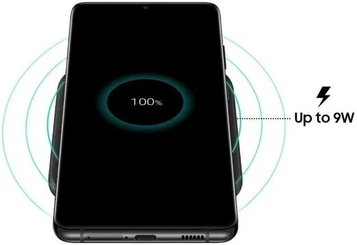 Originele Samsung Wireless Charger Pad Fast Charge 9W + Adapter Wit afbeelding 5