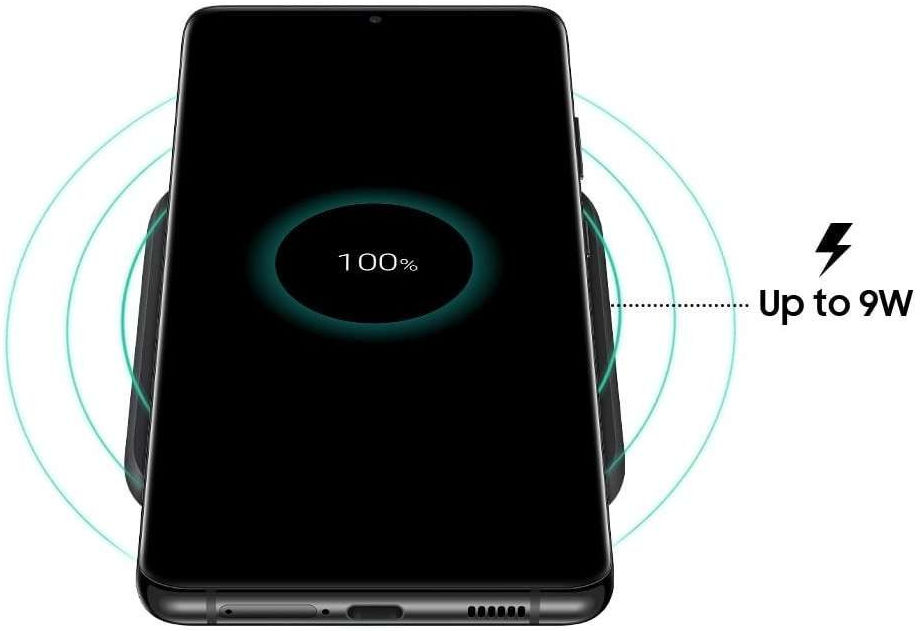 Originele Samsung Wireless Charger Pad EP-P1300 Fast Charging 9W Zwart afbeelding 3