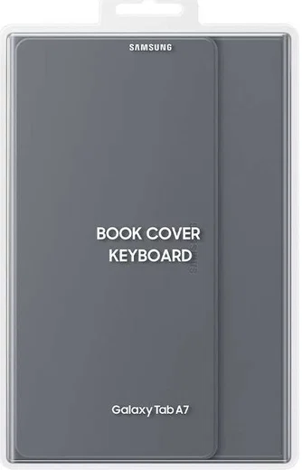 Originele Samsung Galaxy Tab A7 (2020 / 2022) Hoes met Keyboard Grijs afbeelding 13